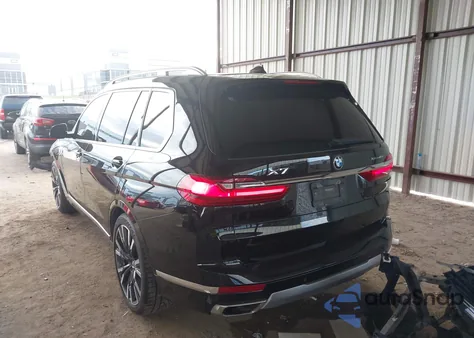 2020 BMW X7 xDrive40I z USA, uszkodzony, nr VIN 5UXCW2C0XL9A00480